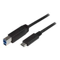 startech .com 2m USB C naar USB B printer kabel - M/M - USB 3.0 - USB B kabel - USB C naar USB B kabel - USB Type C naar Type B kabel - USB-kabel