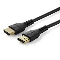 startech .com 2m Premium High Speed HDMI kabel met Ethernet voor computer, monitor, tv - gecertificeerd - Aramid vezel - 4K60Hz (RHDMM2MP) - Premium hoge snelheid HDMI met ethernetkabel - HDMI (M) naar HDMI (M