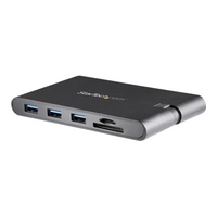StarTech.com USB-C Multiport Adapter mit HDMI und VGA - Mac und Windows - 3x USB 3.0 - SD/ micro SD