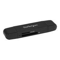 startech .com USB Memory Card Reader - USB 3.0 SD Card Reader - Compact - 5Gbps - USB Card Reader - MicroSD USB Adapter - Kaartlezer (MMC, SD, microSD, SDHC, microSDHC, SDXC, microSDXC)
