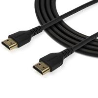 startech .com 1m Premium High Speed HDMI kabel met Ethernet voor computer, monitor, tv - gecertificeerd - Aramid vezel - 4K60Hz (RHDMM1MP) - Premium hoge snelheid HDMI met ethernetkabel - HDMI (M) naar HDMI (M