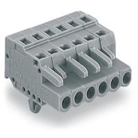 WAGO Buchsengehäuse-Kabel 231 Polzahl Gesamt 22 Rastermaß: 5mm 231-122/008-000 10St.