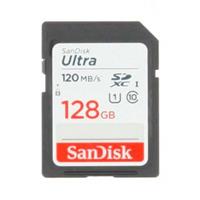 SanDisk SDXC Ultra 128GB (Class 10/UHS-I/120MB/s) SDXC-kaart 128 GB Class 10 UHS-I