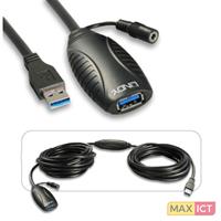 Lindy USB3.0 Active Extension Cable. 10m