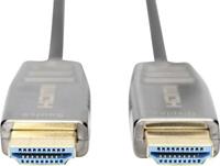 Digitus HDMI Aansluitkabel HDMI-A stekker, HDMI-A stekker 10.00 m Zwart AK-330126-100-S Ultra HD (8K), Afgeschermd (dubbel) HDMI-kabel