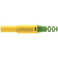 Schützinger DI SFK 30 S Ni / OK / GNGE Veiligheids-veerkorfstekker Groen-geel 1 stuk(s)