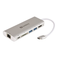 Sandberg - Dockingstation - USB - HDMI - GigE