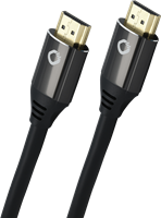 oehlbach HDMI AV Anschlusskabel [1x HDMI-Stecker - 1x HDMI-Stecker] 0.75m Schwarz