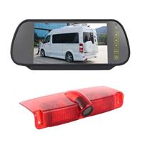 huismerk PZ478 Auto Waterproof 170 Graden Rem Licht View Camera + 7 inch Achteruitkijkmonitor voor Chevrolet Express Van / CMC Savana Van