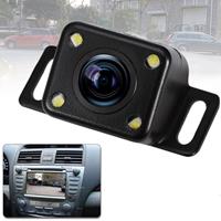 huismerk 316 4 LED veiligheid Backup Parking waterdichte Rear View Camera de visie van de nacht van de steun brede kijkhoek: 120 Degree(Black)