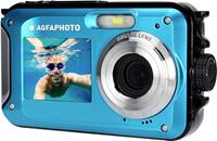 AgfaPhoto Realishot WP8000 Digitale camera 24 Mpix Blauw Incl. accu, Incl. tas Onderwatercamera, Waterdicht tot 3 m, Full-HD video-opname, Frontdisplay,