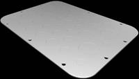 Rittal AX 2575.100 Flanschplatte (L x B) 221mm x 301mm Stahlblech Grau 1St.
