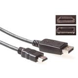 ACT DisplayPort verloopkabel, DP-HDMI M/M