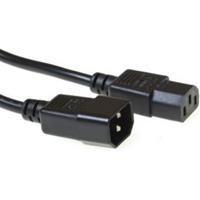 Advanced Cable Technology C13 - C14 - 1.2m 1.2m C13-Koppler C14-Koppler Schwarz Stromkabel (AK5120) (AK5120) - ACT