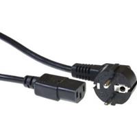 ACT - Advanced Cable Technology cee 7/7 - C13 - 3.00m 3m CEE7/7 C13-Koppler Schwarz Stromkabel (AK5124) (AK5124)