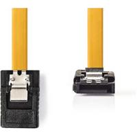 Nedis SATA 3Gb / s Kabel / SATA 7-Pin-Buchse / SATA 7-Pin-Buchse / PVC / 0.50 m / flach / PVC / Gelb / Plastikbeutel