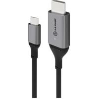ALOGIC 2m Ultra USB-C (Male) to HDMI (Male) Cable - 4K @60Hz - Space Grey for MacBook Pro 2019/2018/2017, MacBook Air/iPad Pro 2019/2018, Samsung S10, Surface Book 2 and More