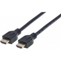 Manhattan 353922 1m HDMI HDMI Zwart HDMI kabel