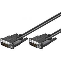 goobay 93573 - DVI Monitor Kabel DVI-D 24+1 Stecker, Dual Link, 1,8 m (93573)