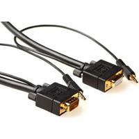 ACT UHi-Perf VGA + Audio verlengkabel male-female 2 m