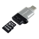 Integral USB-C 3.1 MicroSD Card Reader