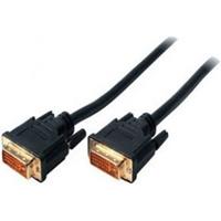 DVI-D Stecker auf DVI-D Stecker 24+1 Goldkontakte Kabel 2m