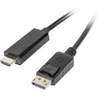 Kabel DisplayPort till HDMI Lanberg CA-DPHD-10CC-0010-BK Svart 1 m