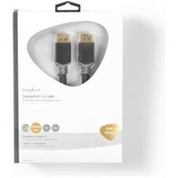 Nedis DisplayPort 1.4-Kabel | DisplayPort Male - DisplayPort Male | 3,00 m | Antraciet