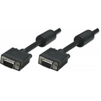 Manhattan HD15, 4.5m 4.5m VGA (D-Sub) VGA (D-Sub) Zwart VGA kabel