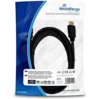 MediaRange HDMI-Kabel 1.4 Gold Connector,3m,black,Ethernet (MRCS155)