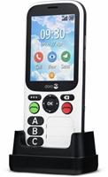 Primo by DORO 780X IUP Senioren mobiele telefoon IP54, SOS-knop Zwart, Wit