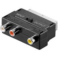 Pro SCART to composite audio/video adapter IN/OUT