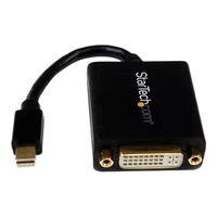 StarTech.com Aktiver Mini DisplayPort auf DVI Adapter - mDP zu DVI-I Konverter (Stecker/Buchse) -