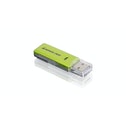 iogear GFR204SD card reader Green