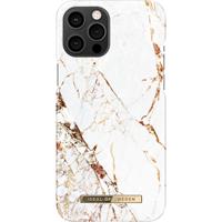iDeal of Sweden iPhone 12 Pro Max Backcover hoesje - Carrara Gold