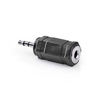 Nedis CAGP21930BK Male 2.5mm Stereo Jack to 3.5mm Mini-Jack Adapter (Pack of 10)