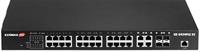 EDIMAX GS-5424PLC V2 Netwerk switch 24 + 4 poorten 10 / 100 / 1000 MBit/s PoE-functie
