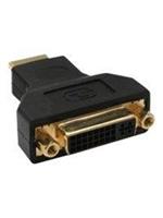 InLine 17670P. Aansluiting 1: HDMI, Aansluiting 2: DVI-D, Contact geleider materiaal: Goud. Kleur van het product: Zwart