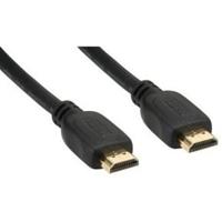 InLine HDMI Kabel, HDMI-High Speed, Stecker / Stecker verg. Kontakte, schwarz, 3m