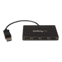 StarTech.com MST Hub - DisplayPort auf 4x Displayport - Multi Stream Transport Hub - DP 1.2 auf DP