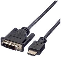 Roline DVD Cable - Videokabel - HDMI / DVI - 1 m