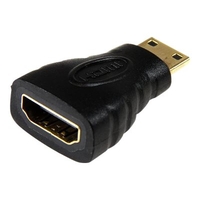 StarTech.com HDMI auf Mini HDMI Adapter Buchse / Stecker - HDMI Kabel / Kupplung für Kamera zu