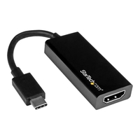 StarTech.com USB-C auf HDMI Adapter - Thunderbolt 3 kompatibel - Schwarz - 4K 30Hz - externer