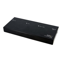 StarTech.com 2 Port DVI Video Splitter mit Audio - max. 1920x1200 - Video-/Audio-Splitter - 2
