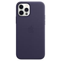 Apple iPhone 12 and 12 Pro - Leather Case with MagSafe - Deep Violet