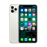 iPhone 11 pro Max 64 gb-Zilver-Product bevat zichtbare gebruikerssporen