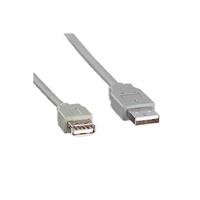 Goobay USB 2.0 AA 180 LC HiSpeed, 1.8m. Lengte snoer: 1,8 m, Aansluiting 1: USB A, Aansluiting 2: USB A, Geslacht connector: Mannelijk/Vrouwelijk, Kleur van het product: Wit