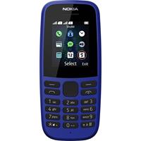 Nokia 105 (2019) Dual-SIM Blau [4,6cm (1,8") TFT LCD Display, Nokia Series 30+, Tastenhandy]