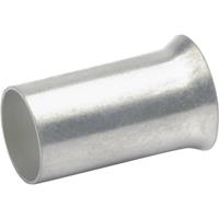 Klauke 7818 Adereindhulzen 25 mm² Ongeïsoleerd Zilver 50 stuk(s)