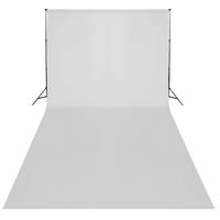 VIDAXL Fotohintergrund Weiß 600x300cm